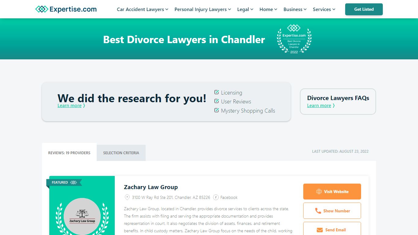 15 Best Chandler Divorce Lawyers | Expertise.com